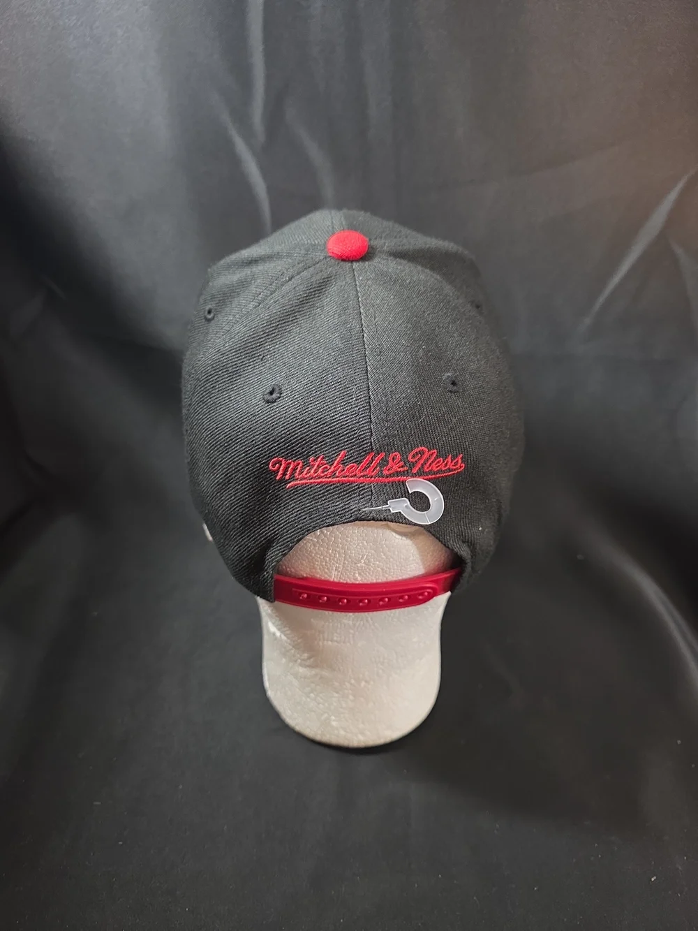 Chicago Bulls Hat Mitchell & Ness NBA Diamond Plate 3D Logo Snapback 2 Tone Cap